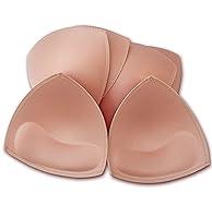 Awpeye Bra Pads Inserts 8 Pairs, Bra Cups Inserts, Removable Breast  Enhancers Inserts for Women (Beige)
