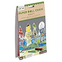 Algopix Similar Product 20 - Petit Collage Paper Doll Chain Craft