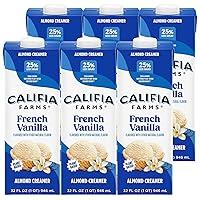 Algopix Similar Product 2 - Califia Farms  French Vanilla Almond