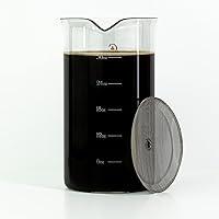 Algopix Similar Product 9 - French Press Replacement Glass with