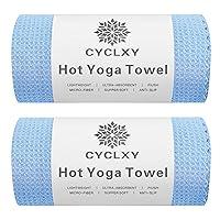 Algopix Similar Product 9 - CYCLXY 2 Pack Hot Yoga TowelsYoga