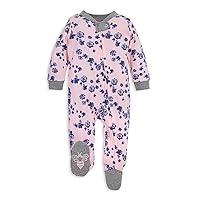 Algopix Similar Product 10 - Burts Bees Baby Girls Play Pajamas