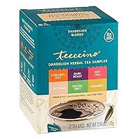 Algopix Similar Product 1 - Teeccino Dandelion Tea Sampler 