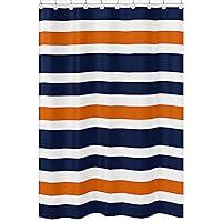 Algopix Similar Product 11 - Sweet Jojo Designs Navy Blue Orange and