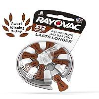 Algopix Similar Product 9 - Rayovac Size 312 Hearing Aid Batteries