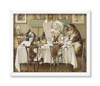 Algopix Similar Product 7 - Monem Art Vintage Cats Poster  Retro