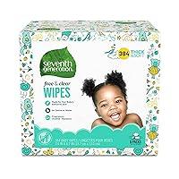 Algopix Similar Product 12 - Seventh Generation Baby Wipes 384