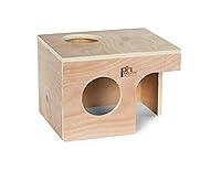 Algopix Similar Product 12 - Prevue Pet Products Wood Guinea Pig Hut