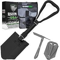 Algopix Similar Product 4 - RHINO USA Folding Survival Shovel