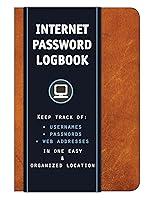 Algopix Similar Product 9 - Internet Password Logbook Cognac