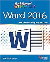 Algopix Similar Product 11 - Teach Yourself VISUALLY Word 2016