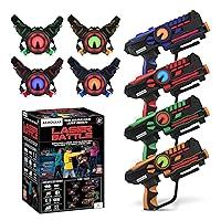 Algopix Similar Product 10 - ArmoGear Laser Tag Guns with Vests Set