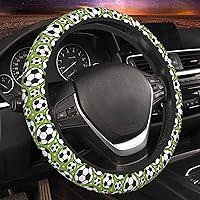 Algopix Similar Product 3 - GEHGXF Steering Wheel Cover Football