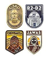 Algopix Similar Product 2 - Star Wars Enamel Pins  R2D2  C3PO 