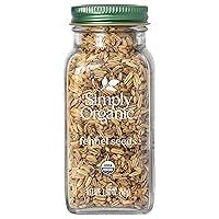 Algopix Similar Product 19 - Simply Organic Fennel Seed Certified