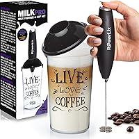 Algopix Similar Product 8 - PowerLix Milk Frother Handheld Battery