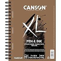 Algopix Similar Product 1 - Canson XL Series Pen & Ink, white, 7x10