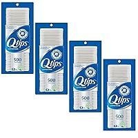 Algopix Similar Product 4 - QTips Swabs Cotton 500 Count Pack of