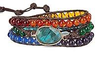 Algopix Similar Product 8 - SPUNKYsoul Chakra Awareness Leather 3