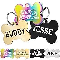 Algopix Similar Product 16 - GoTags Dog Tags Personalized Engraved