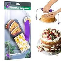 Algopix Similar Product 1 - Adjustable Cake Leveler Cutter Baking