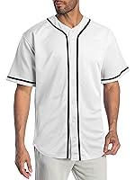 Algopix Similar Product 19 - Hat and Beyond Mens Baseball Jersey