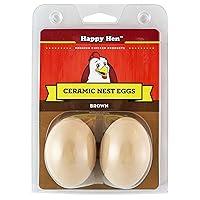 Algopix Similar Product 4 - Happy Hen Treats Ceramic Nest Eggs