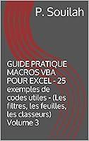 Algopix Similar Product 17 - GUIDE PRATIQUE MACROS VBA POUR EXCEL 