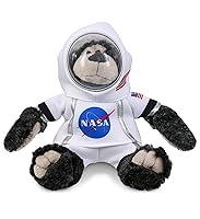 Algopix Similar Product 8 - DolliBu Sitting Black Bear Astronaut