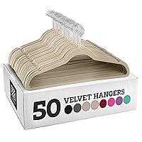 Algopix Similar Product 12 - Zober Velvet Hangers 50 Pack  Heavy