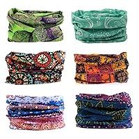 Algopix Similar Product 2 - Toes Home 6PCS Outdoor Headband Elastic