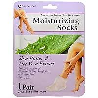 Algopix Similar Product 13 - Nupore Moisturizing Socks  Feet Masks