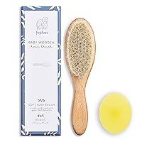 Algopix Similar Product 8 - Fephas Wooden Baby Goat Hair Brush