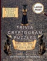 Algopix Similar Product 12 - Large Print Trivia Cryptogram Puzzles