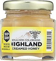 Algopix Similar Product 9 - HIGHLAND BEES Raw Creamed Honey, 1.5 FZ