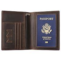 Algopix Similar Product 8 - Ringsun Leather Passport Cover for Men