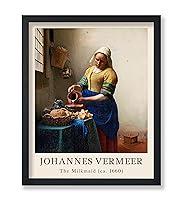 Algopix Similar Product 9 - Monem Art Vintage Johannes Vermeer