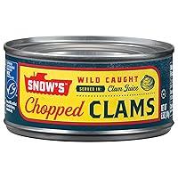 Algopix Similar Product 20 - Snows Wild Caught Chopped Clams