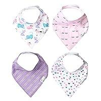 Algopix Similar Product 13 - Copper Pearl Baby Bandana Drool Bibs