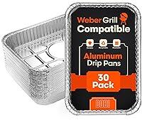 Algopix Similar Product 17 - 30Pack Weber Grills Compatible Drip