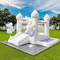 Algopix Similar Product 3 - JIOJIOPLAY 9FT Pink Bounce House Purple