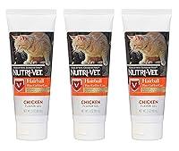 Algopix Similar Product 12 - NutriVet 3 Pack of Hairball PawGel
