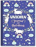 Algopix Similar Product 19 - Unicorn Journal and Sketchbook Journal