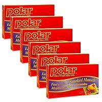 Algopix Similar Product 2 - MW Polar Fancy Whole Smoked Mussels 3oz