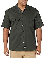 Algopix Similar Product 1 - Dickies Mens ShortSleeve Work Shirt