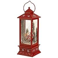 Algopix Similar Product 6 - Lighted Snow Globe Lantern 11 Inch