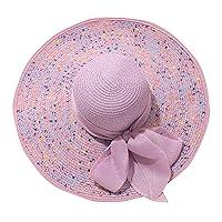 Algopix Similar Product 9 - Womens Wide Brim Straw Panama Hat