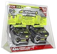 Algopix Similar Product 9 - Ryobi 18Volt ONE LithiumIon 40 Ah