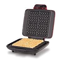 Algopix Similar Product 18 - Dash No-Drip Waffle Iron, Red