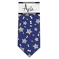 Algopix Similar Product 15 - Aria Bone in the USA Bandanas for Dogs